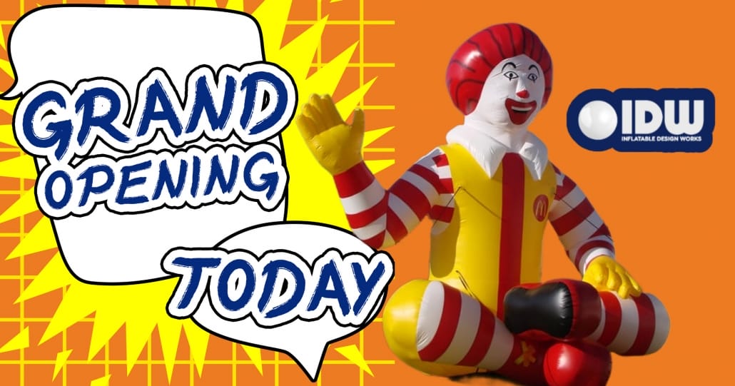 Unleash the Power of Advertising Inflatables at Your Grand Opening